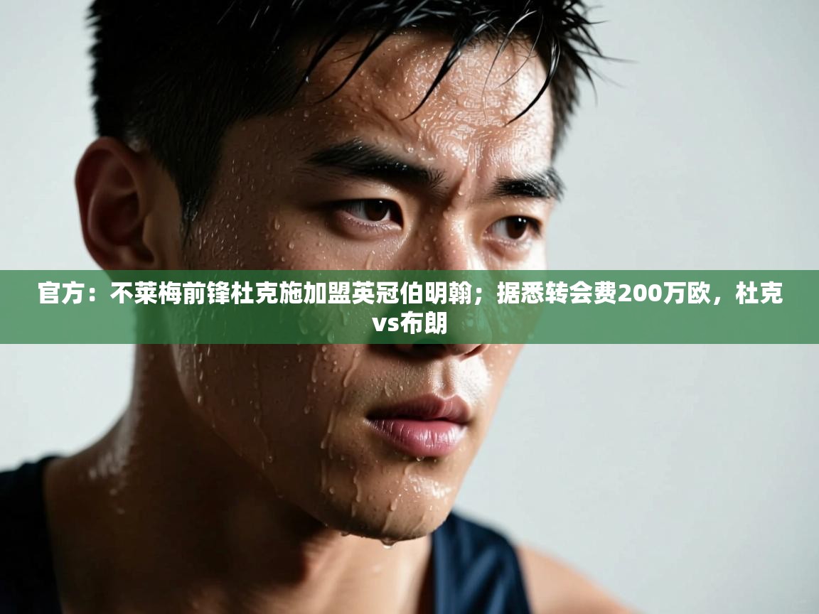 官方：不莱梅前锋杜克施加盟英冠伯明翰；据悉转会费200万欧，杜克vs布朗  第2张